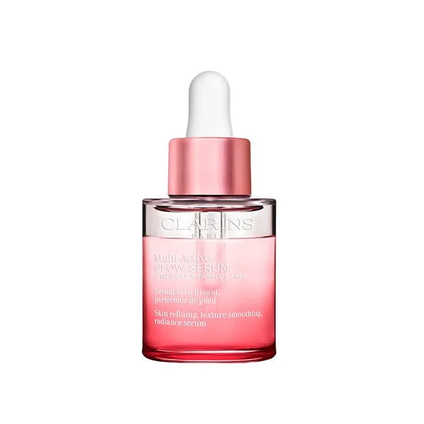 Сыворотка Clarins — Антивозрастная и осветляющая SPF15 Multi-Active Glow Serum, 30 мл