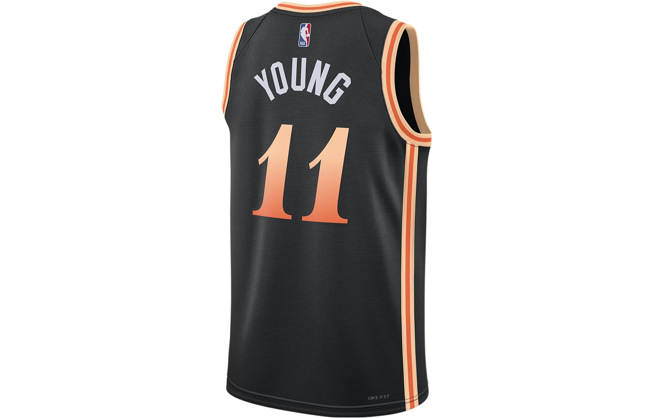 Баскетбольное джерси Nike Dri-FIT NBA Atlanta Hawks Trae Young City Edition 2022/23 Swingman Jersey — фото 2