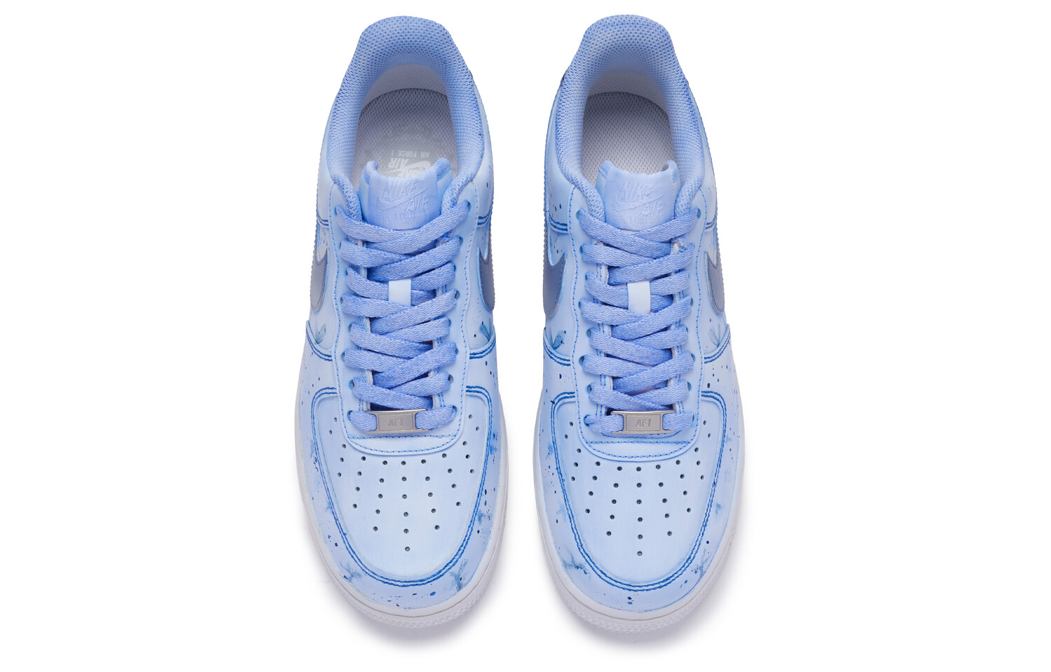 

Кроссовки Nike Air Force 1 Skateboard Shoes Men Low-Top Blue/White