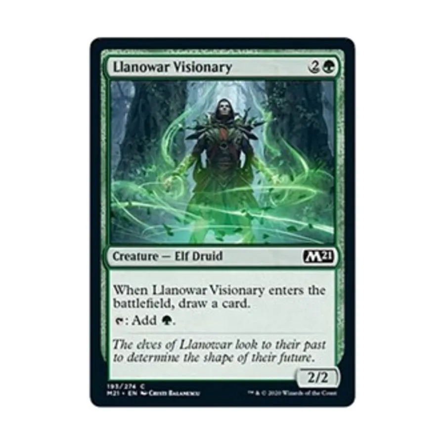 

CCG Ллановарский визионер (К), MTG - Core Set 2021