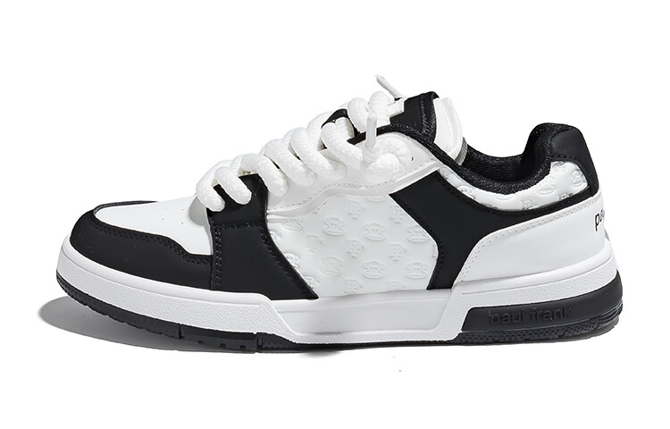

Кроссовки paul frank Skateboarding Shoes Men Low-top White, черный/белый