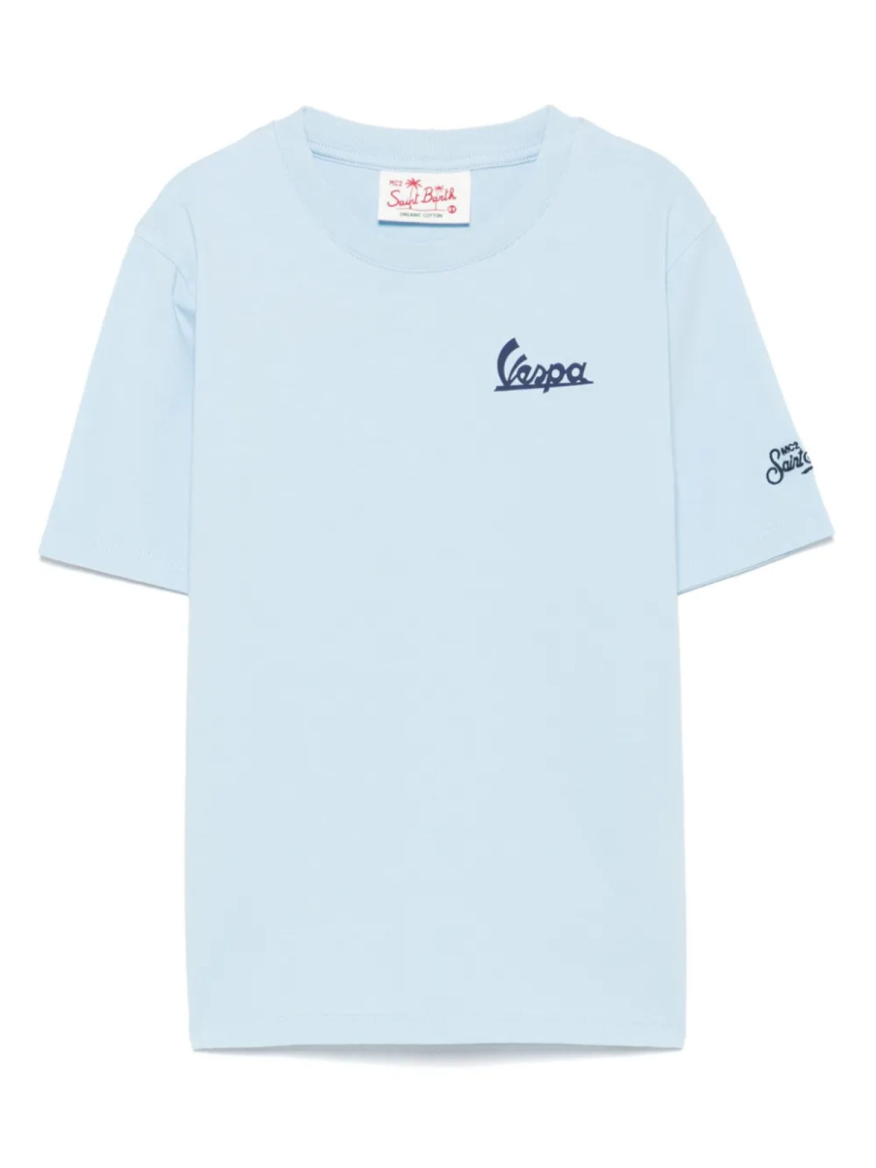 

MC2 Saint Barth Kids футболка SBarth из коллаборации с Vespa, синий