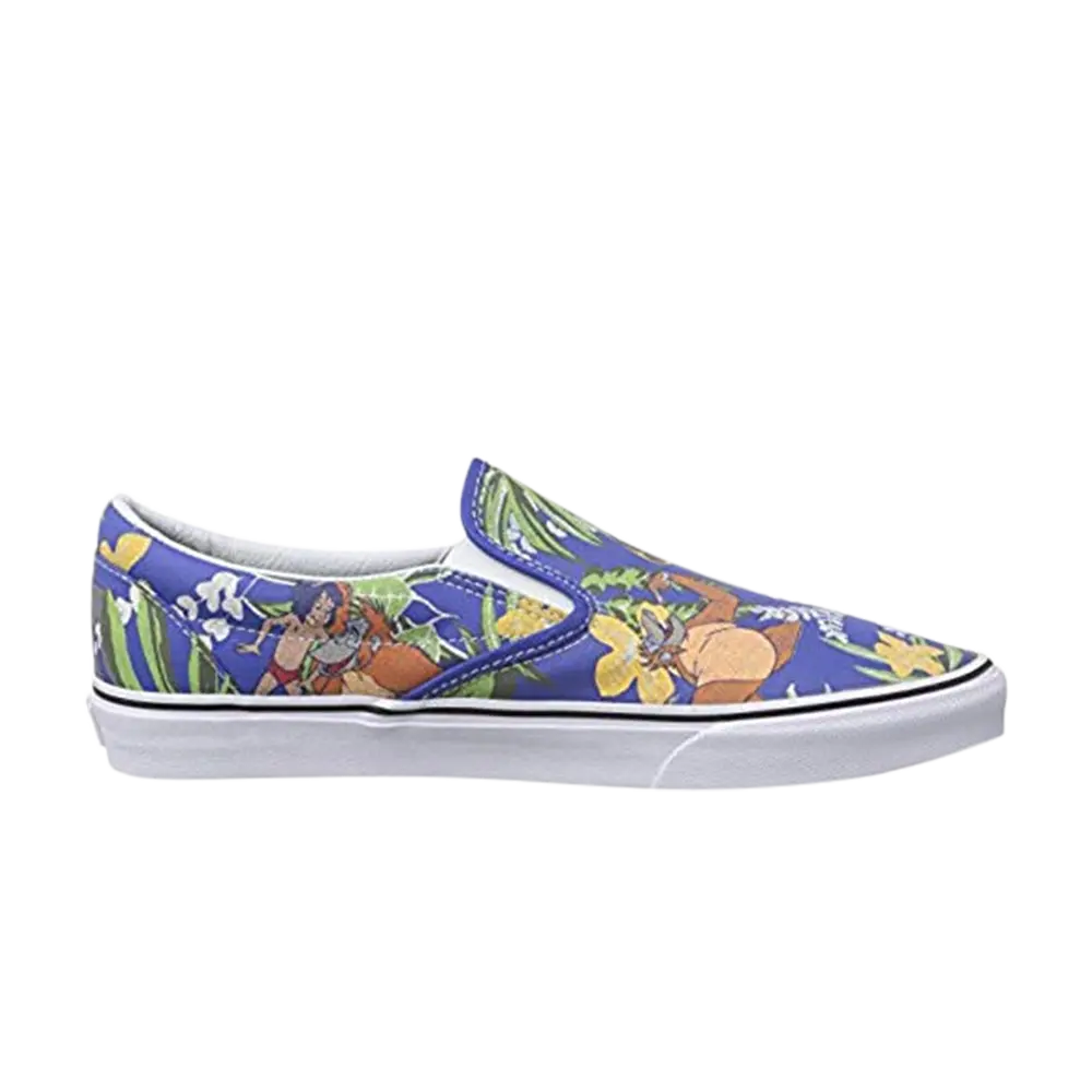 Слипоны Disney x Vans, синий