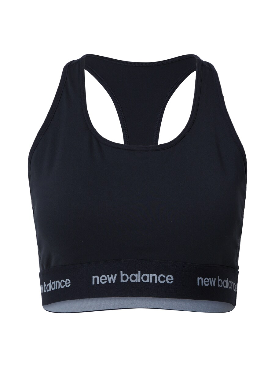 

Спортивный бюстгальтер-бралетт new balance, черный