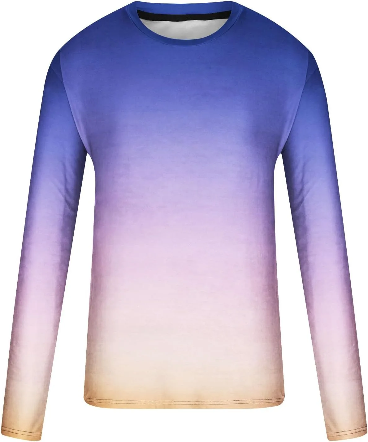 Мужская футболка с длинным рукавом Casual Fall Crewneck — фото 4