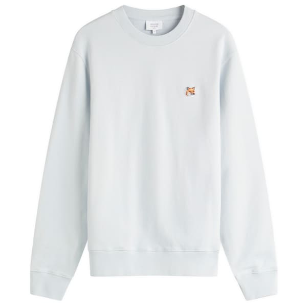 

Толстовка Maison kitsune с нашивкой в виде головы лисы Maison Kitsuné, голубой