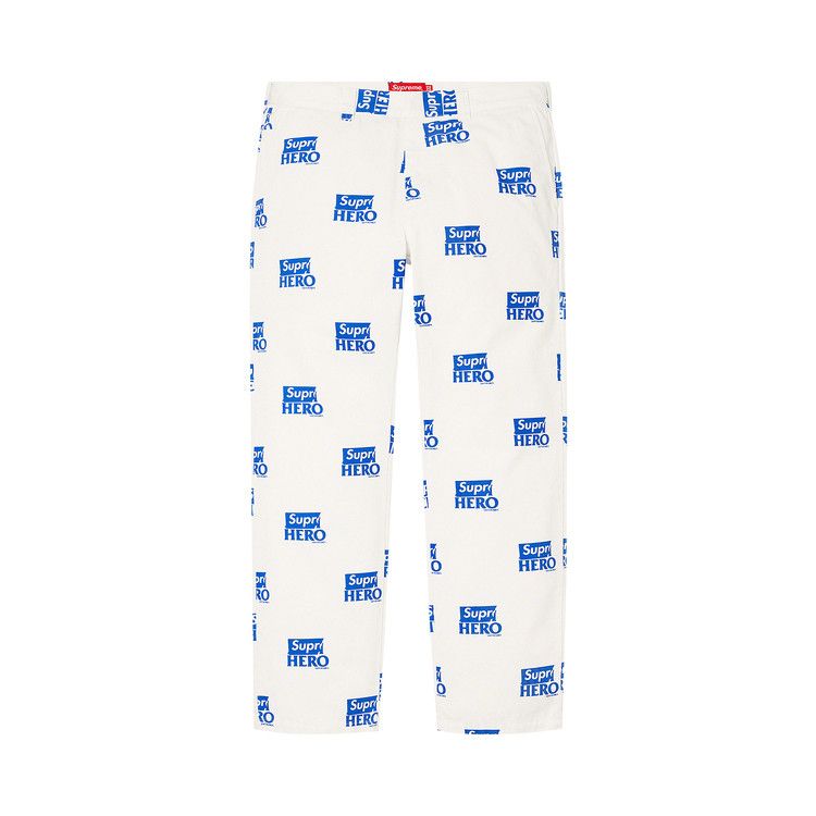 

Брюки Supreme x ANTIHERO Work Pant, White