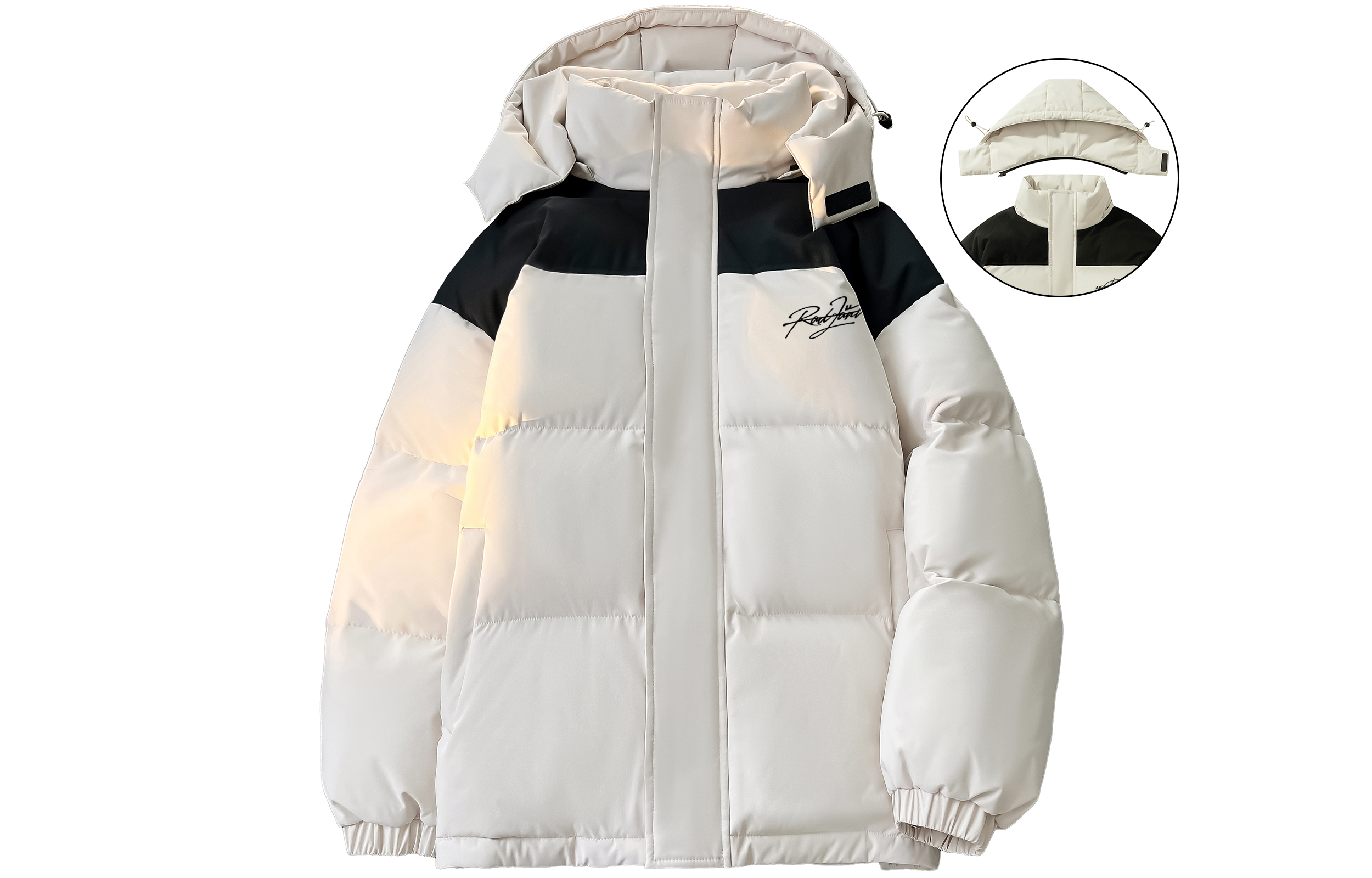 

Пуховик унисекс WARRIOR, Black Khaki