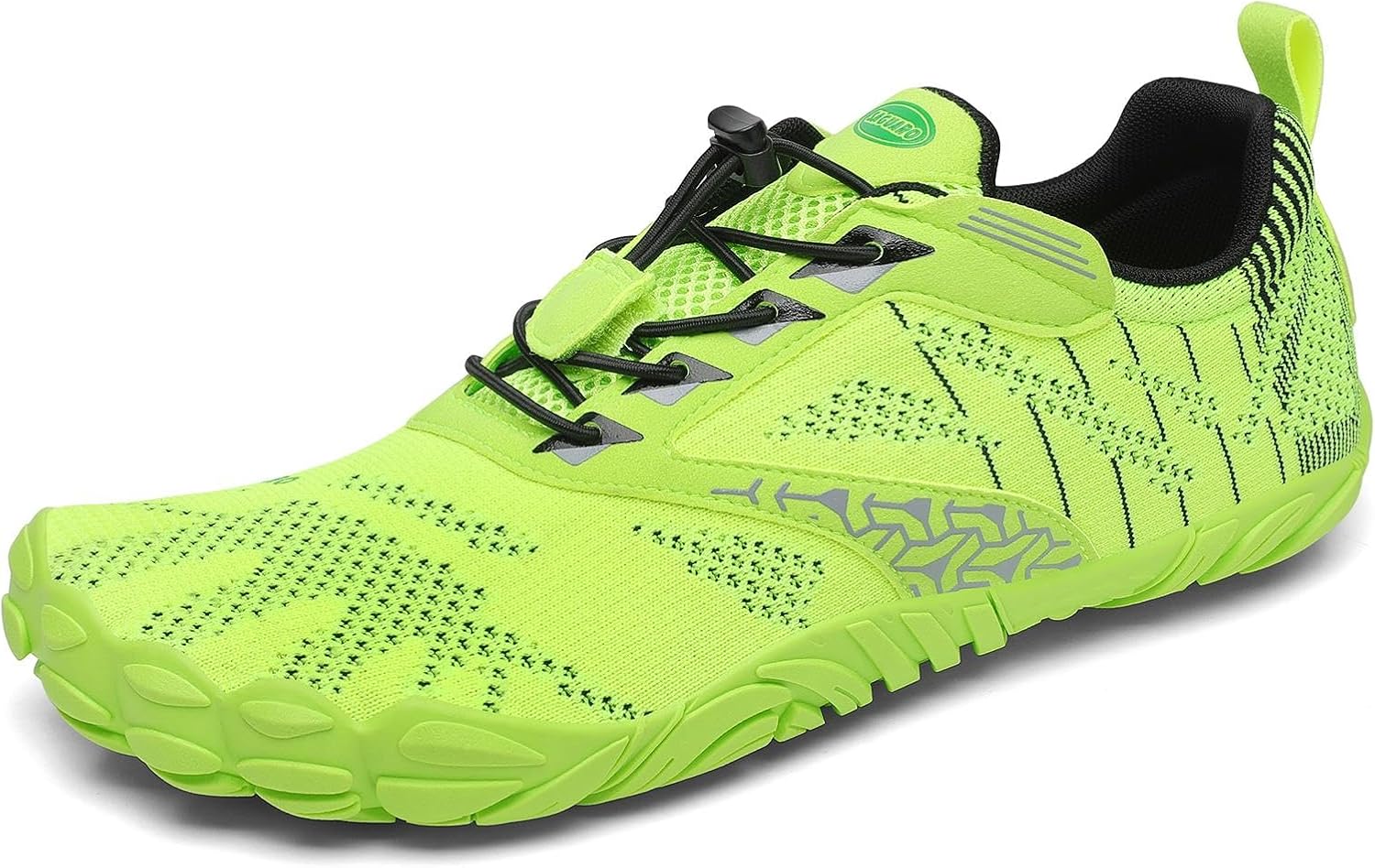 

SAGUARO Женские и мужские кроссовки для бега, минималистичные кроссовки для трейлраннинга, с широким носком и нулевым перепадом высоты подошвы, для кросс-тренинга на открытом воздухе, зеленый