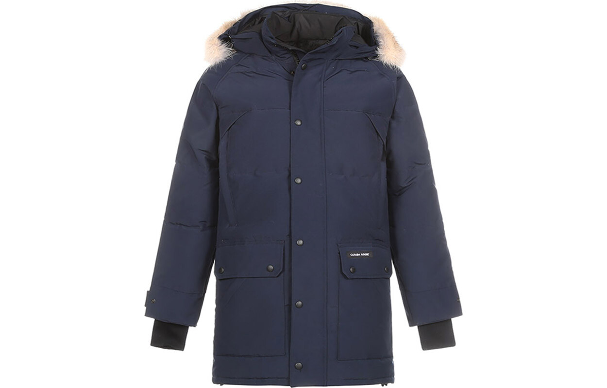 

Мужской пуховик Canada Goose, цвет azure blue
