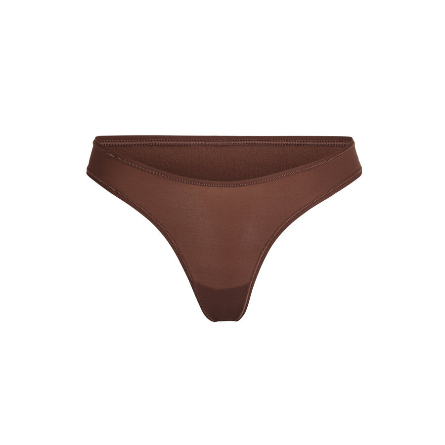 

Стринги с раскрытым лицом SKIMS Fits Everybody, цвет Cocoa