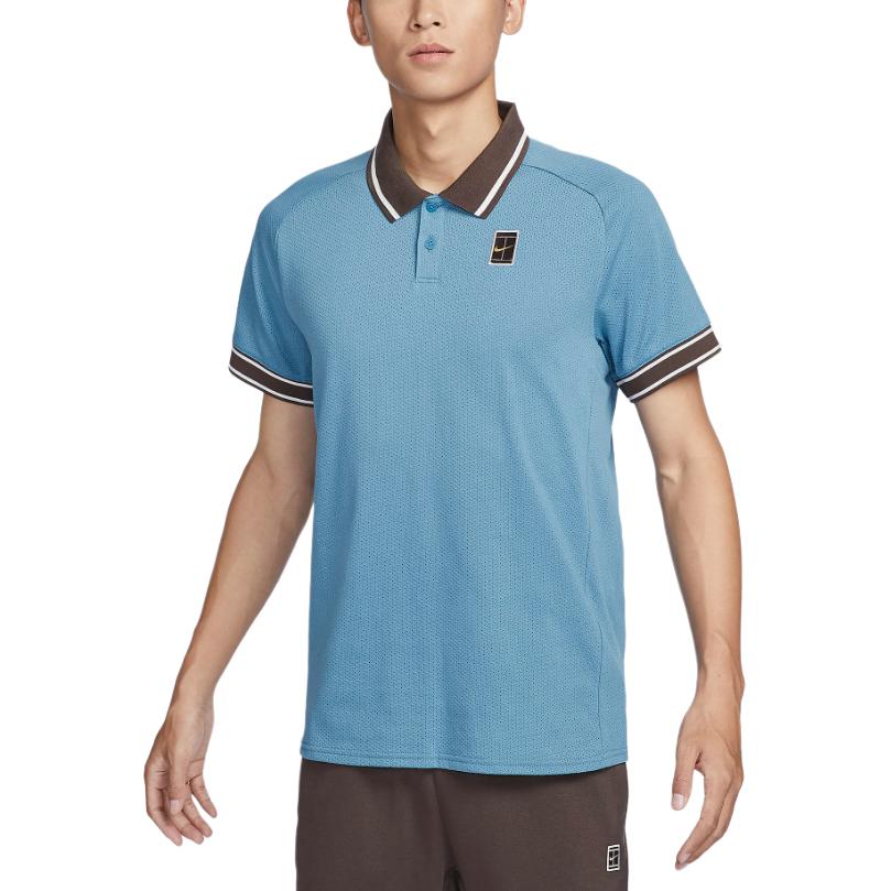 

Классическая мужская теннисная поло Court Heritage Nike, синий