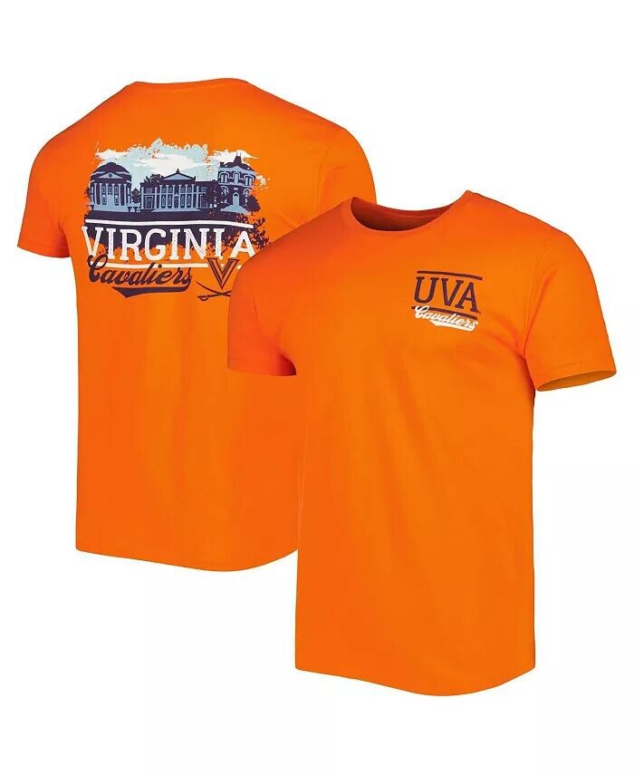 

Мужская оранжевая футболка Virginia Cavaliers Hyperlocal Image One, оранжевый