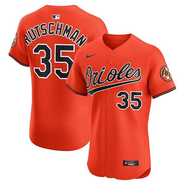 

Мужская футболка adley rutschman orange baltimore orioles alternate 2 elite Nike