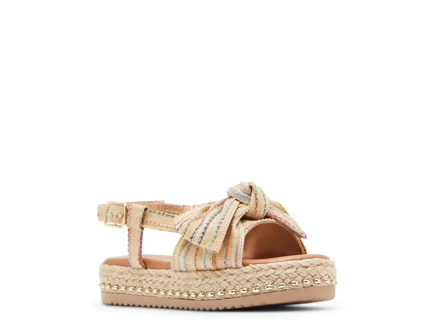 

Эспадрильи - детские Steve Madden, Beige/Multicolor