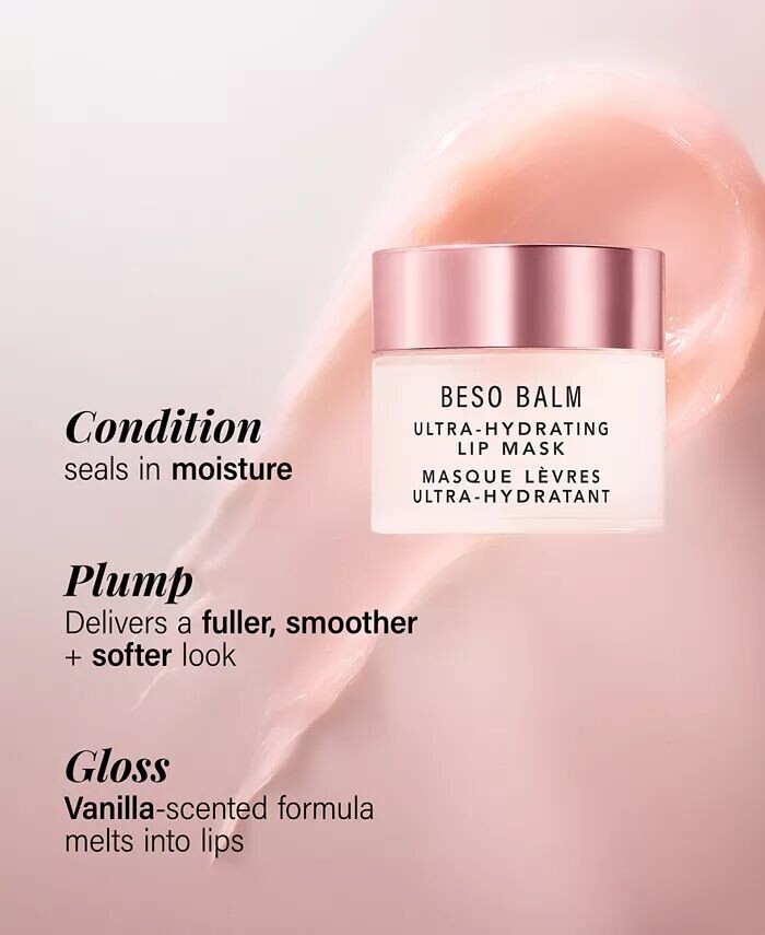 Маска для лица Jlo Beauty — Beso Balm Ультра-увлажняющая для губ — фото 3