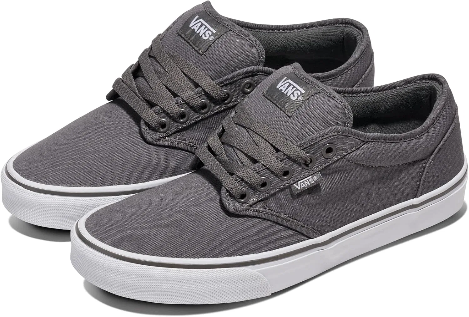 Кроссовки Vans Men's Vn000tuy4wv1, Canvas Pewter White — фото 2