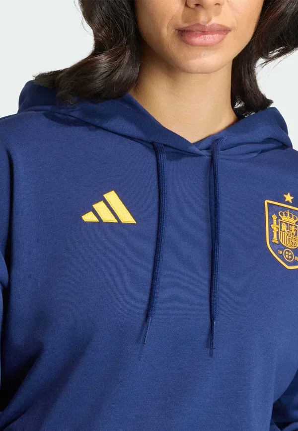 Футболка сборной Испании Adidas Performance, темно-синяя — фото 4