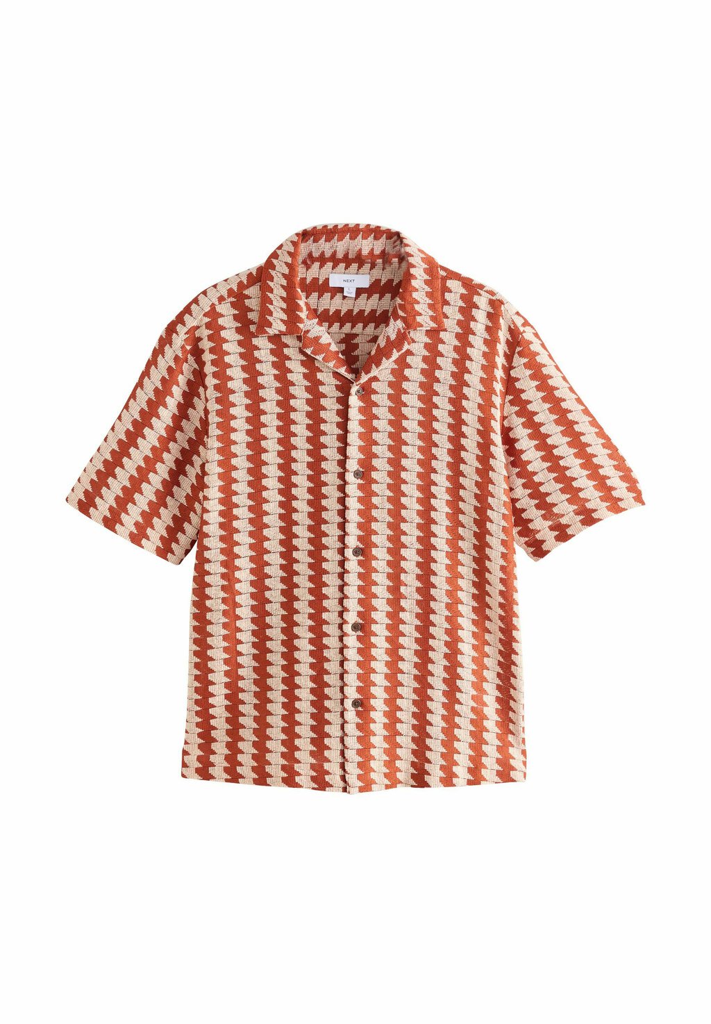

Рубашка STRIPE SHORT SLEEVE Next, оранжевый