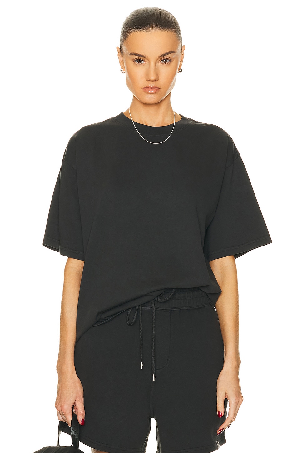 

Расслабленная футболка WAO, цвет Washed Black