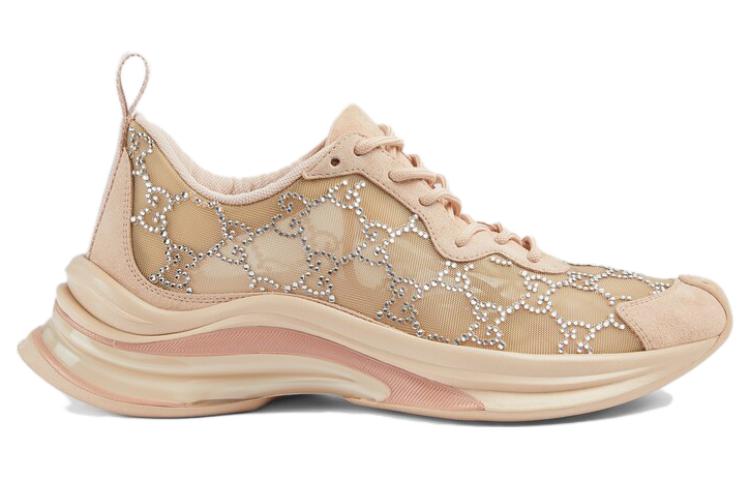 Кроссовки (WMNS) Gucci Run Sneakers 'Neutral', розовый — фото 2
