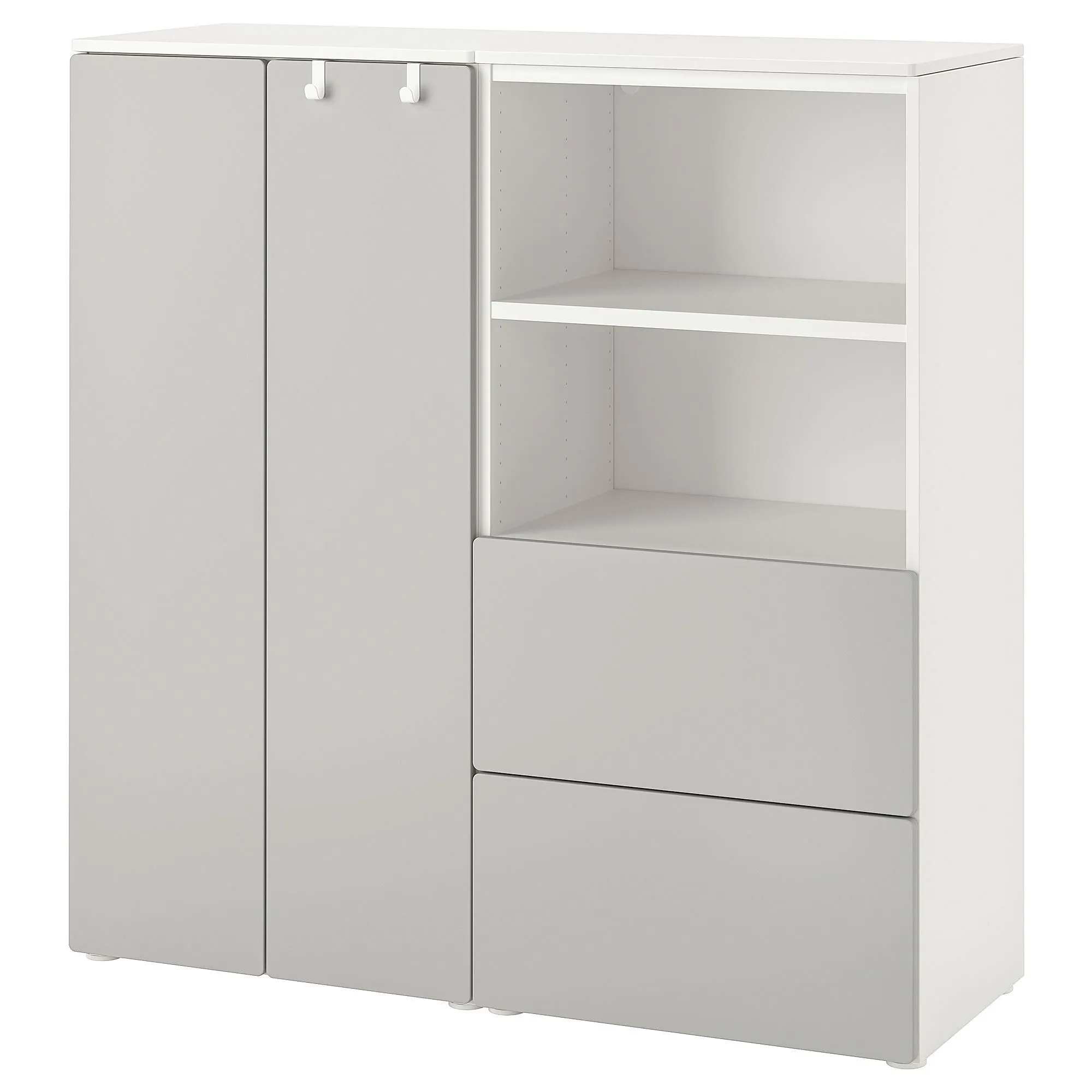 

Детский шкаф, белый/серый, 120x42x123 см, SMÅSTAD IKEA