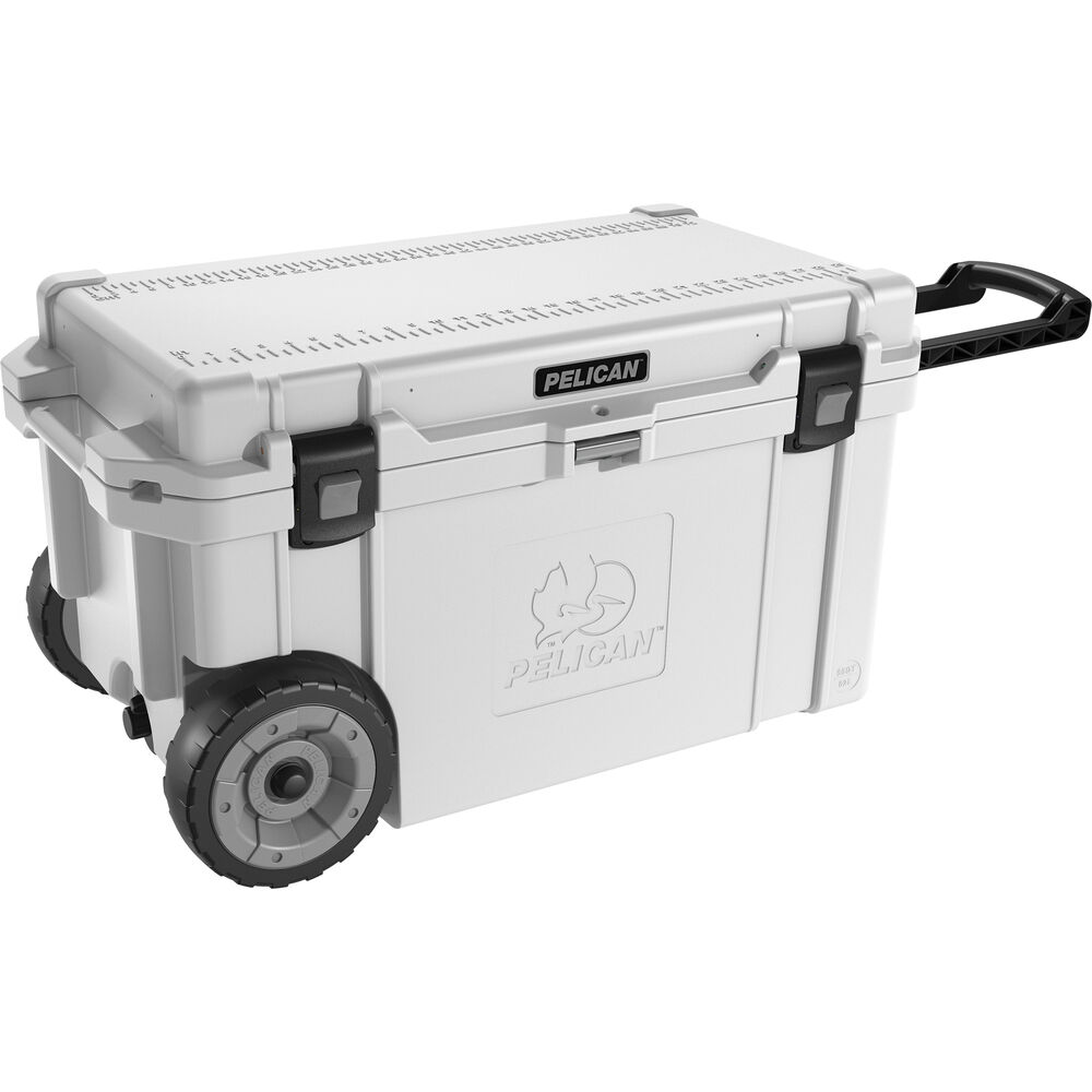 

Pelican 65QW Elite Wheeled Cooler (белый)
