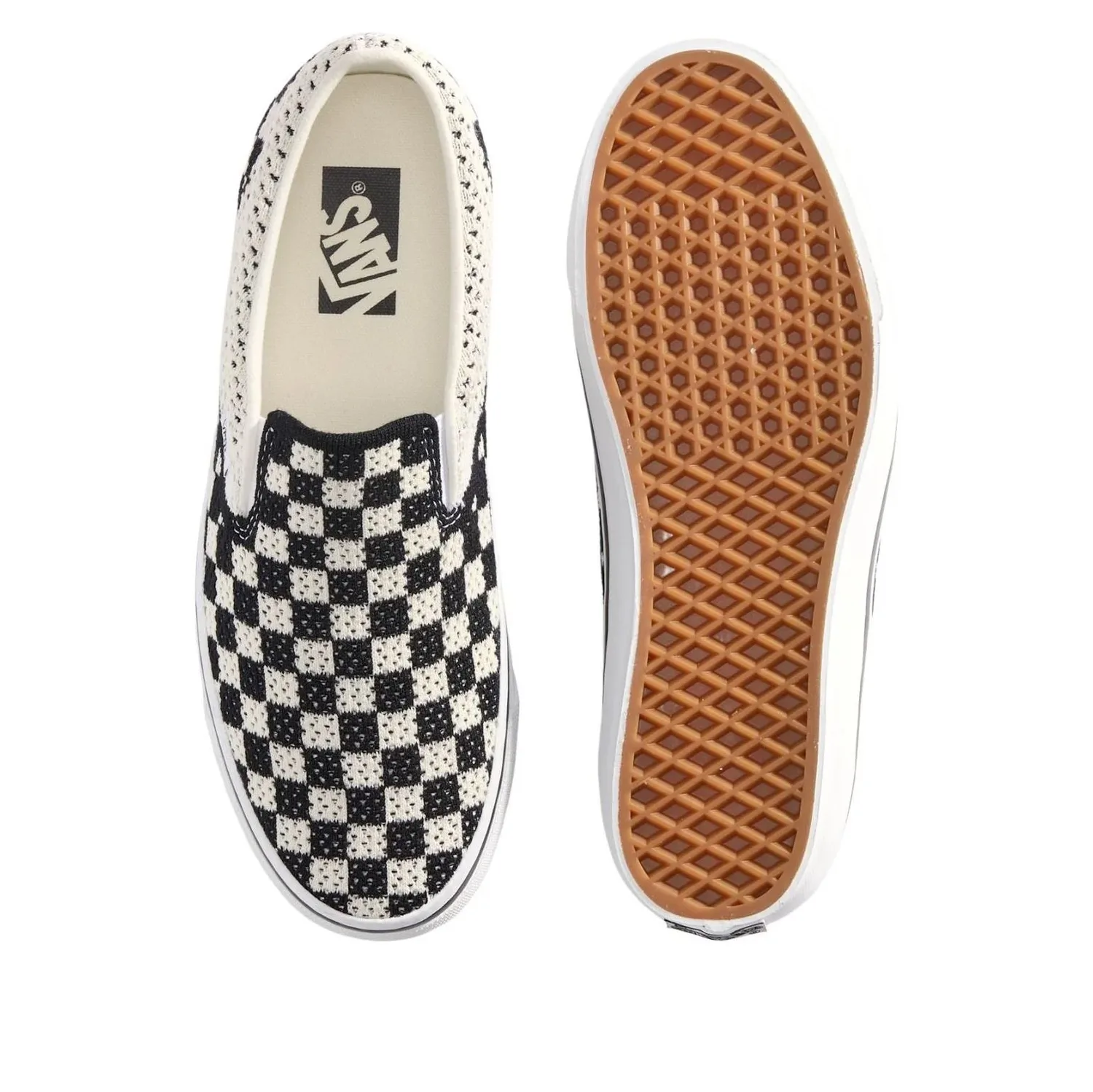 Слипоны Vans Premium Slip-on EK 'Black Checkerboard' — фото 3