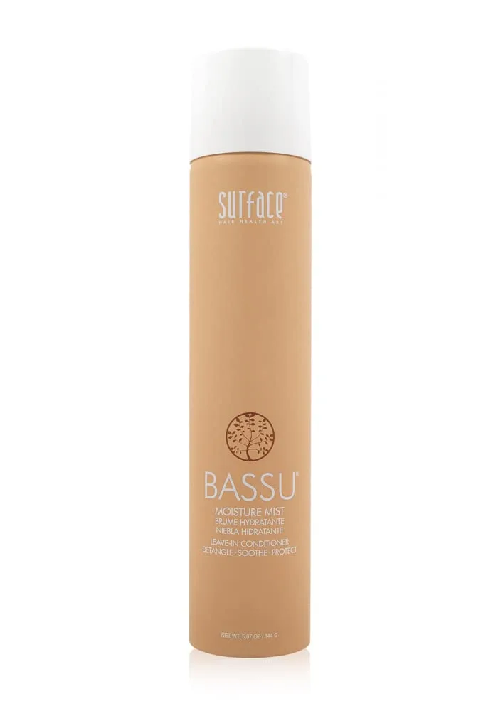 Surface Hair - Bassu Moisture Mist Leave-In Conditioner - Очищает, увлажняет и придает блеск без сульфатов - 6 унций