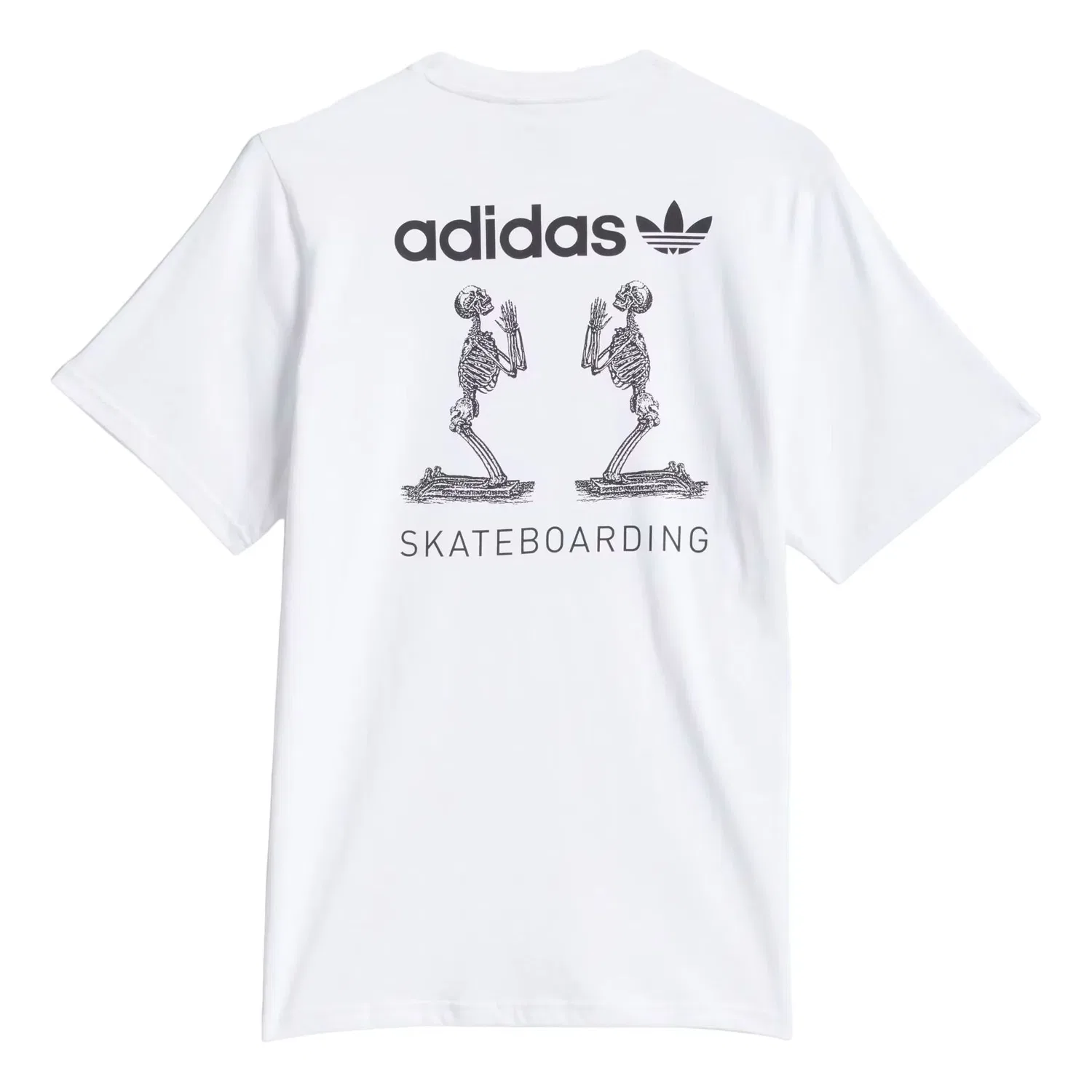 Футболка Adidas Skateboarding Skeletons 'White' KR6370, белый