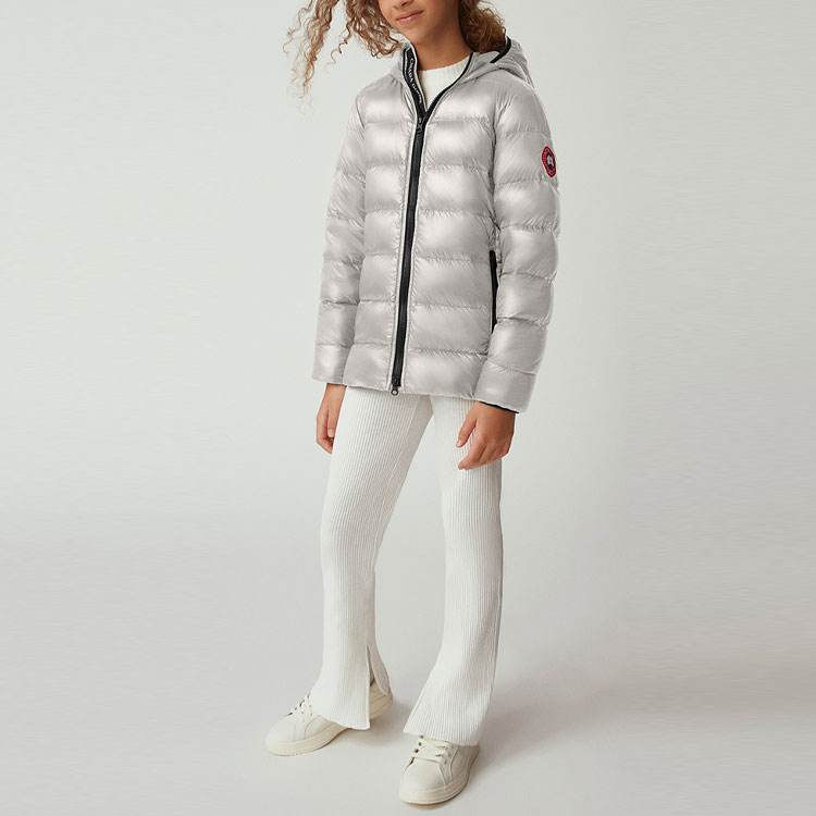 Canada Goose Пуховик FW22 Silver Kids' — фото 4