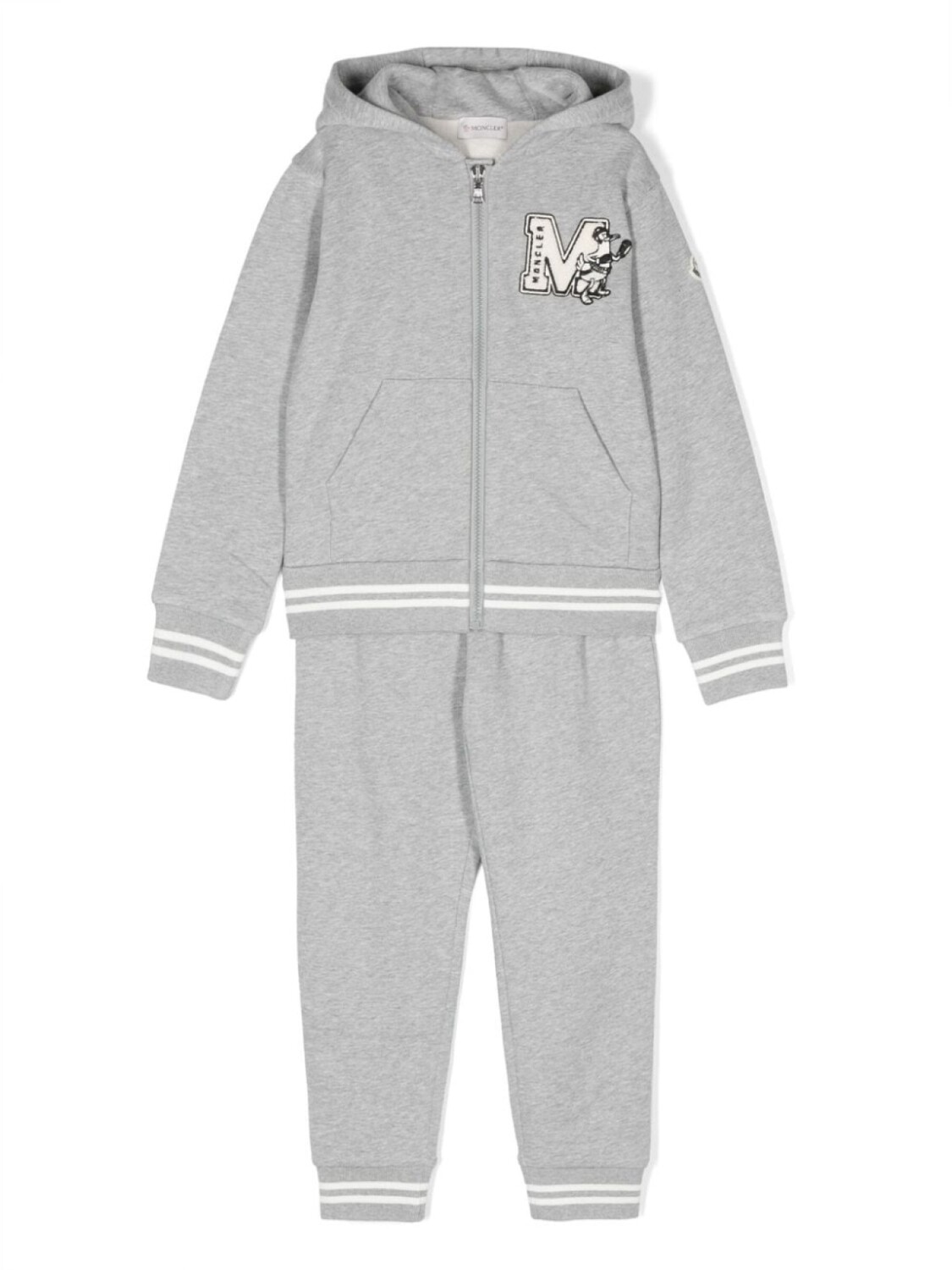 

Moncler Enfant спортивный костюм, серый