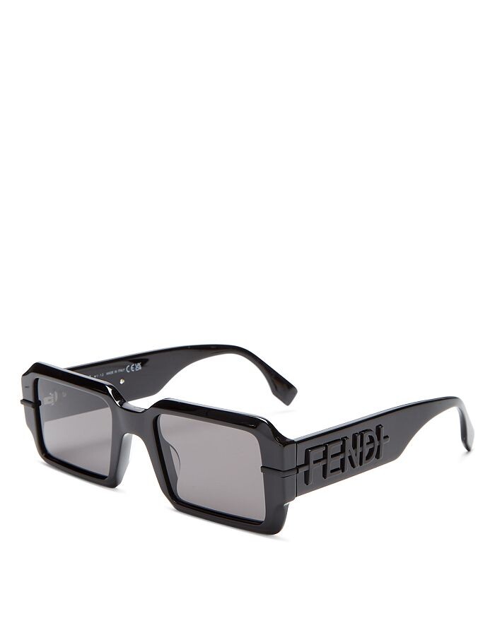

Солнцезащитные очки Fendigraphy прямоугольной формы, 52 мм Fendi