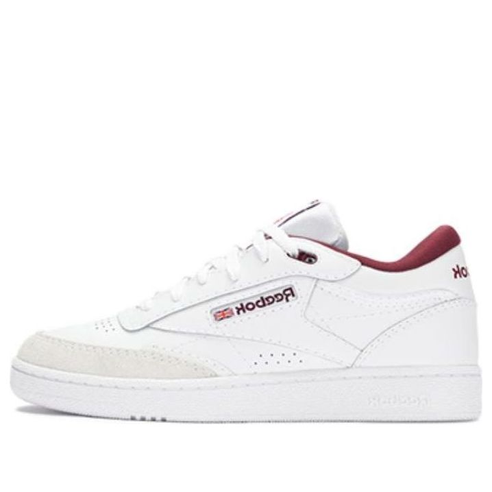 

Кроссовки Reebok Classics Club C Mid II 'White Classic Maroon', белый