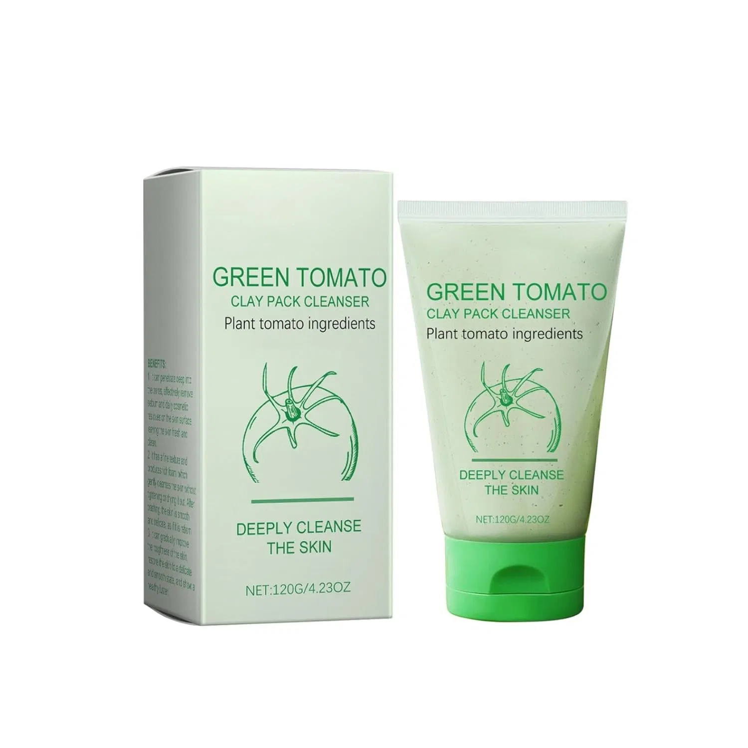 Глиняная маска Fully Green Tomato, 120 г (3 шт.) Generisch