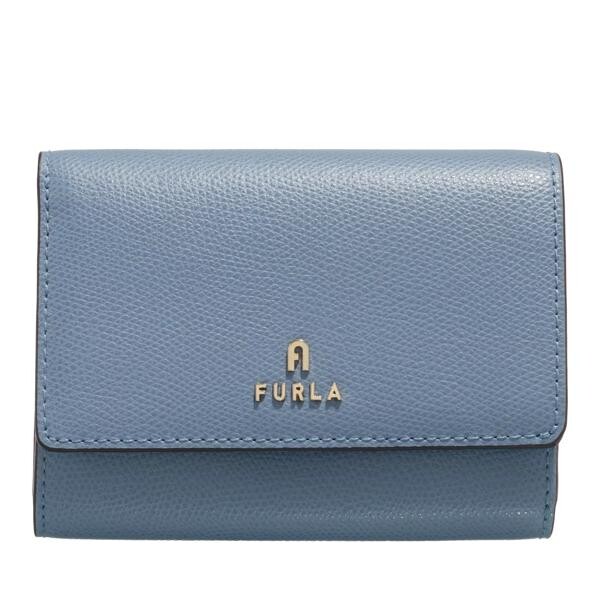 

Кошелек furla camelia m compact wallet flap celestial+artemisia . Furla, синий