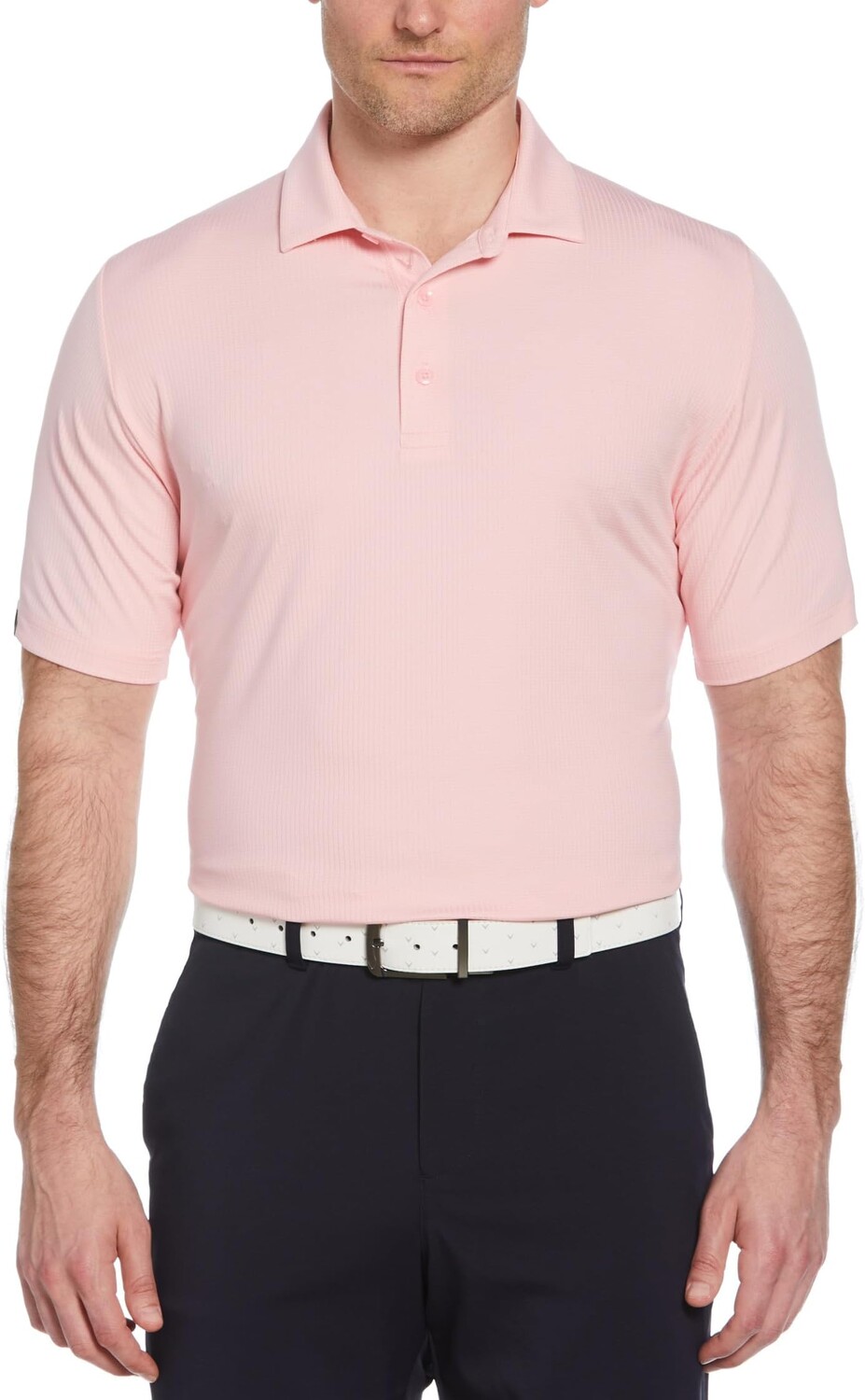 

Поло Callaway Classic Jacquard Short Sleeve Polo, цвет Candy Pink