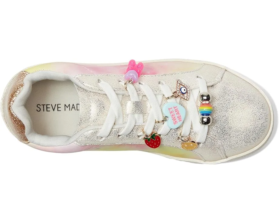 Кроссовки Steve Madden Kids Poet (Toddler/Little Kid), Pastel Multi — фото 2