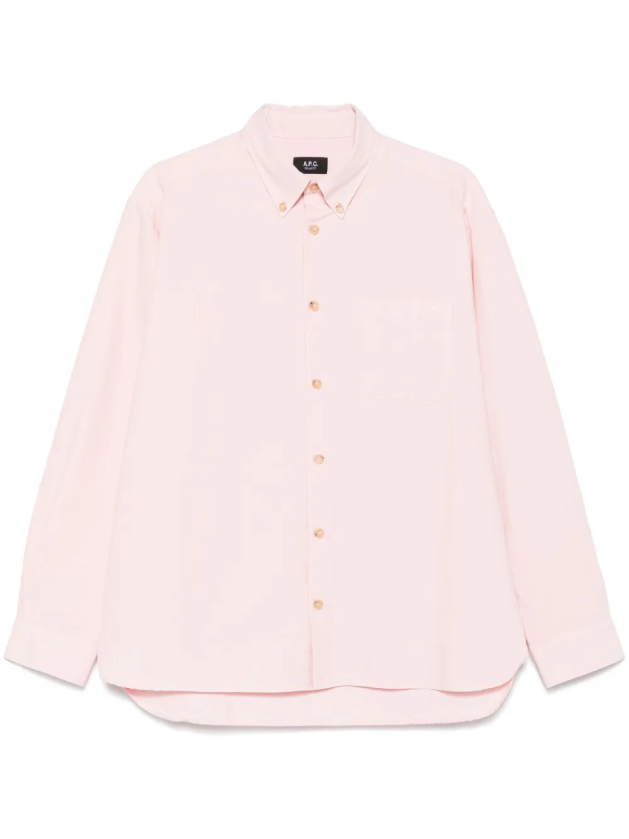 

A.P.C. рубашка Mateo, розовый
