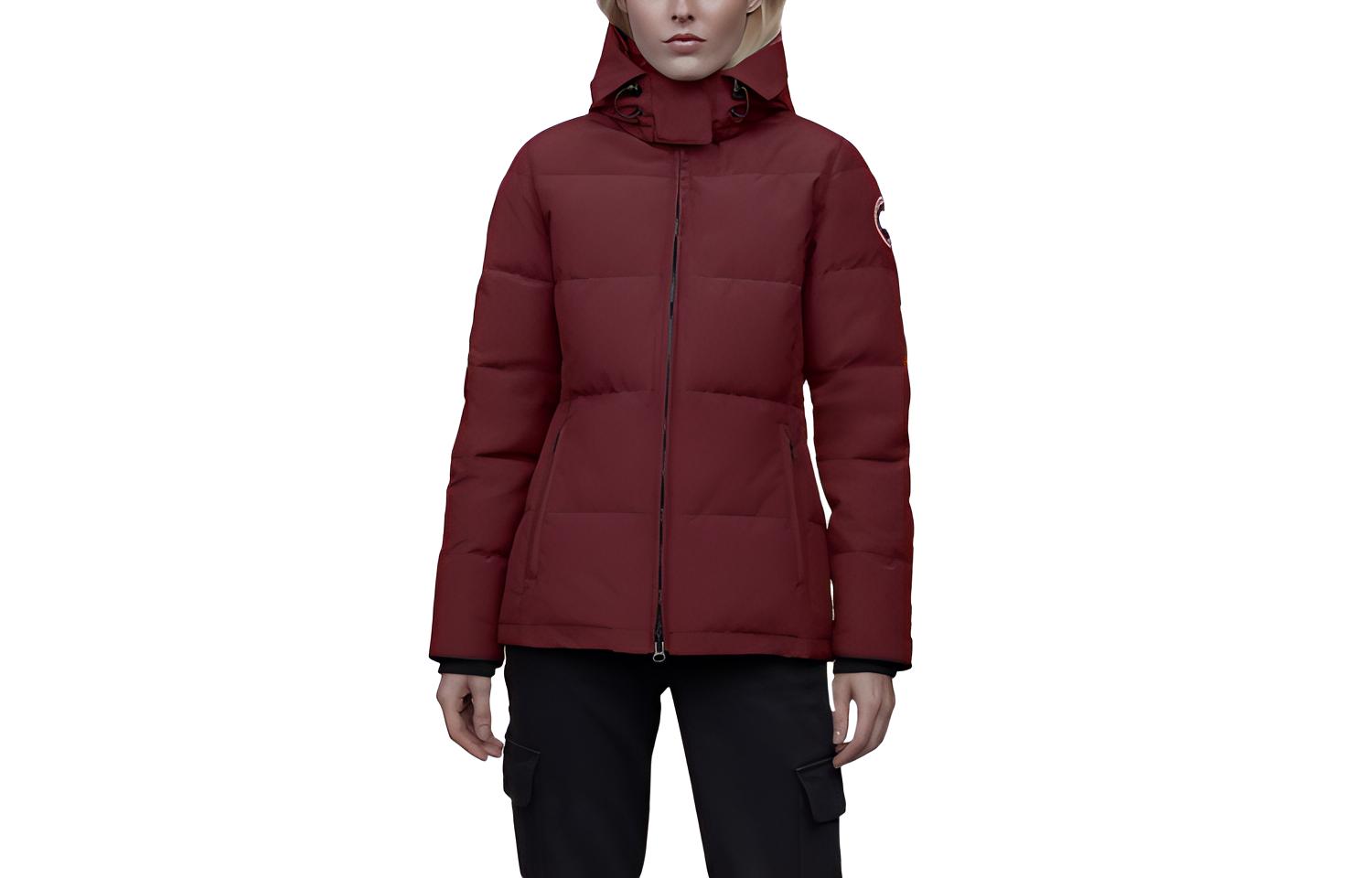 

Canada Goose Женский пуховик бордовый, Bordeaux Red