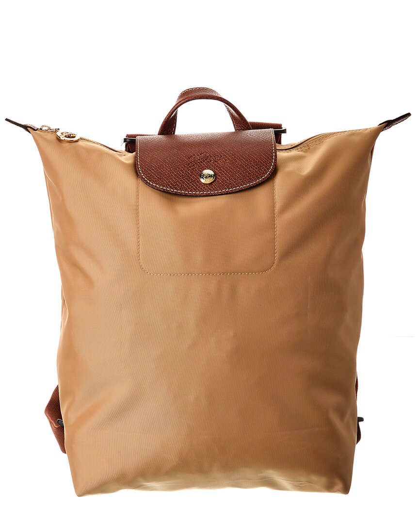 

Longchamp Le Pliage Original Средний Рюкзак из Холста, коричневый