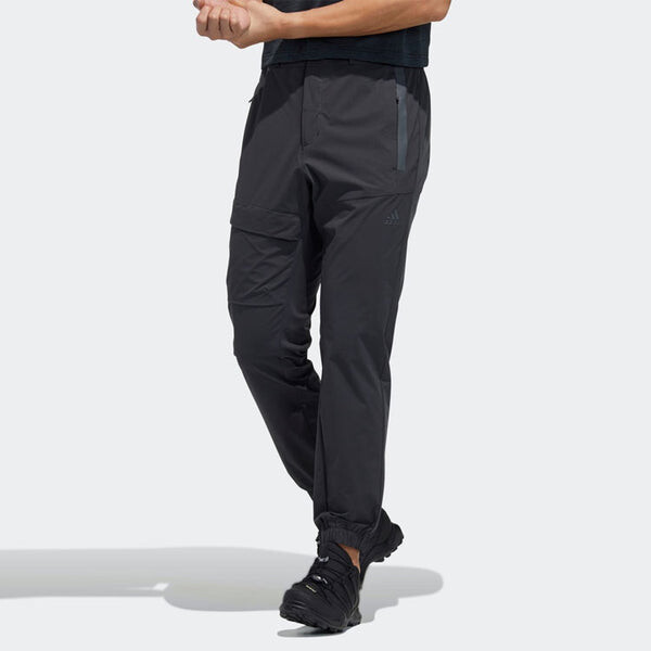 Спортивные штаны adidas Belt Jg Pant Outdoor Casual Bundle Feet Sports Pants Black, черный — фото 2