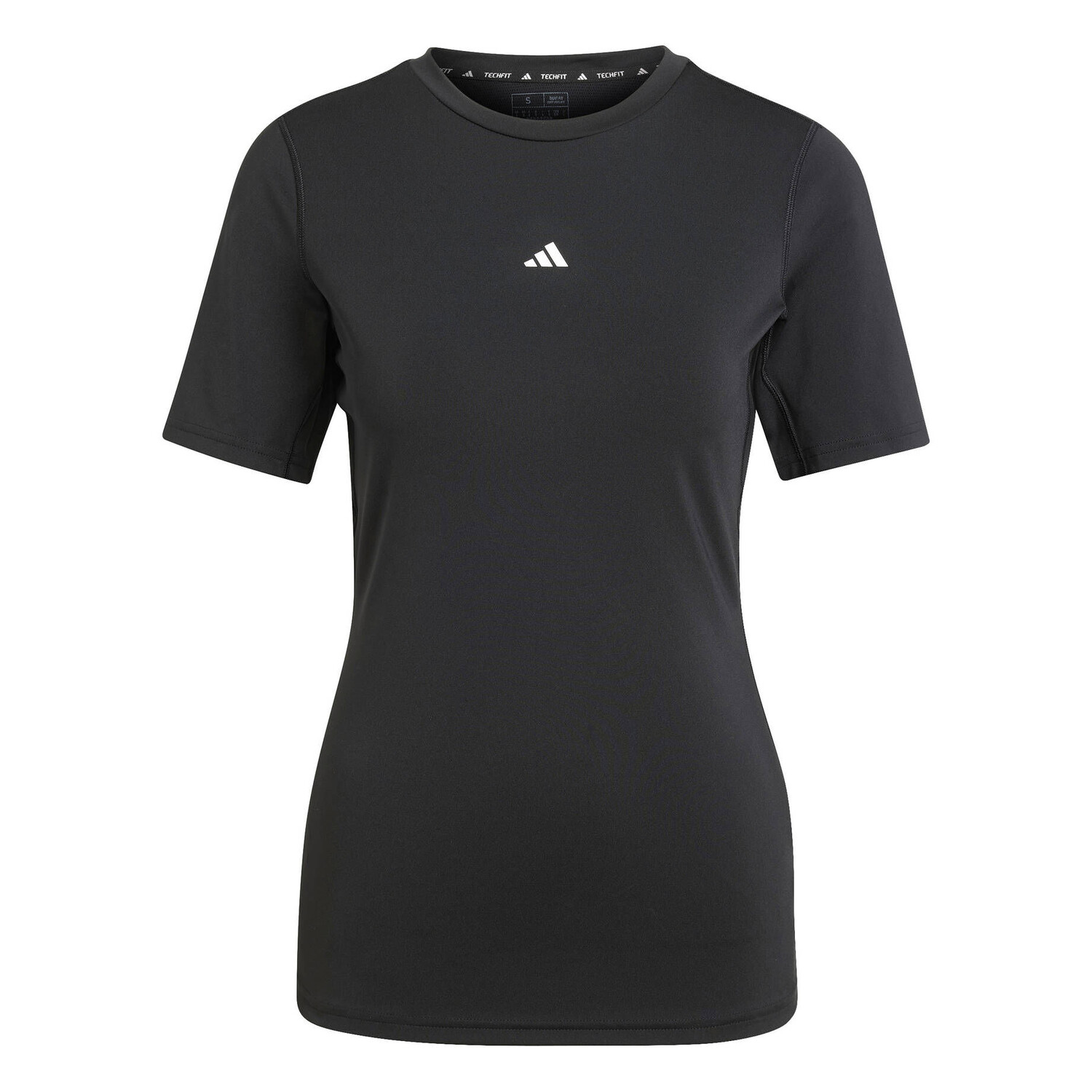 

Женская тренировочная рубашка techfit Adidas Performance, черный