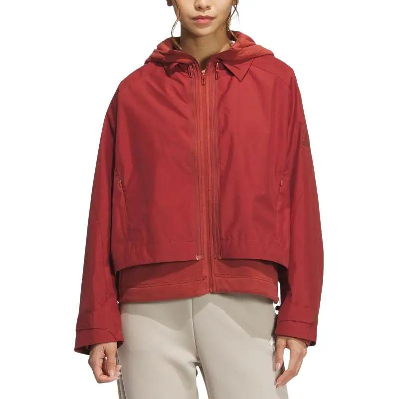 Adidas Женская куртка мягкая красная, Soft Red — фото 3