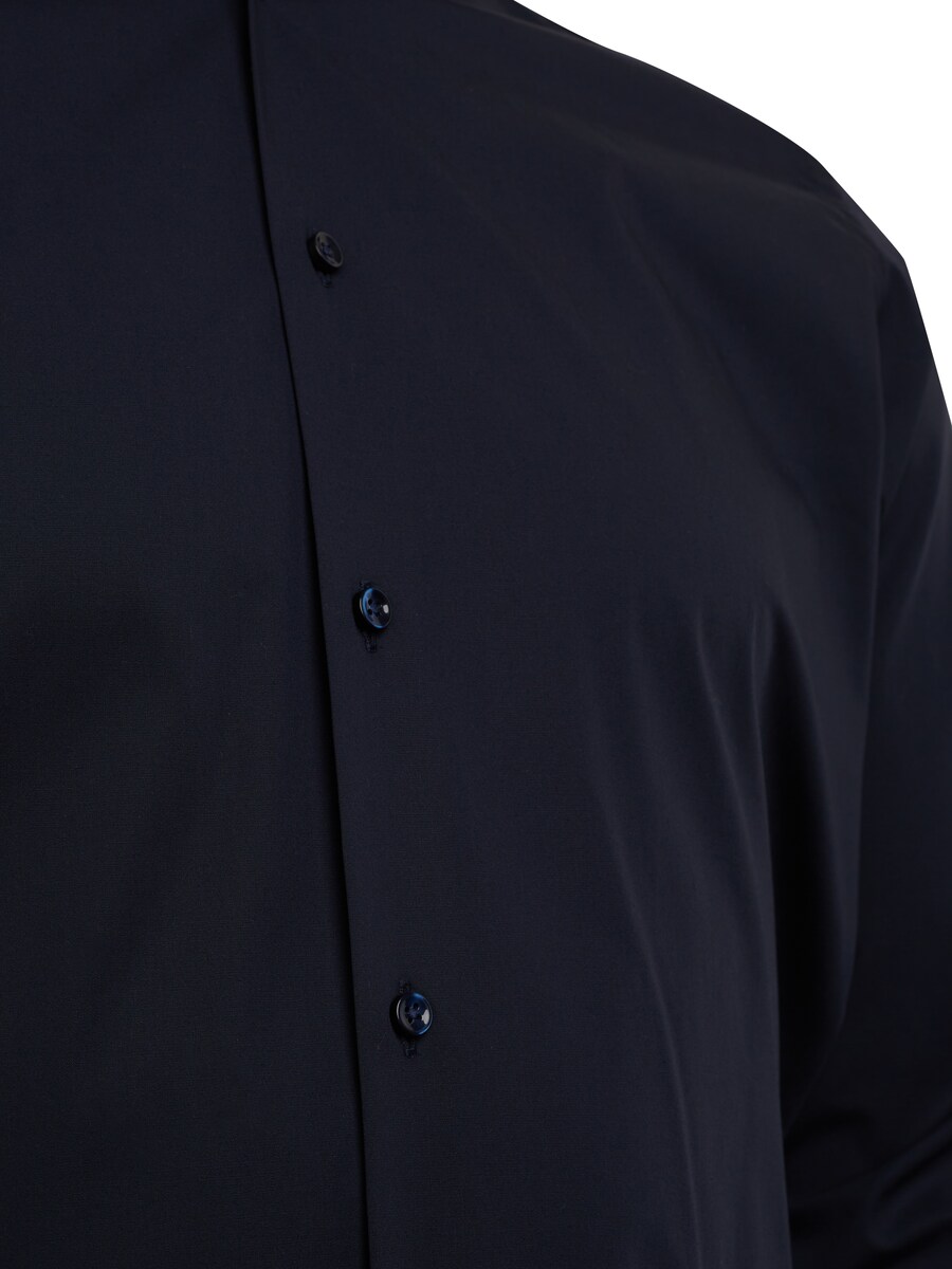 Повседневная рубашка BOSS Regular fit Button Up Shirt Joe, ночной синий — фото 4