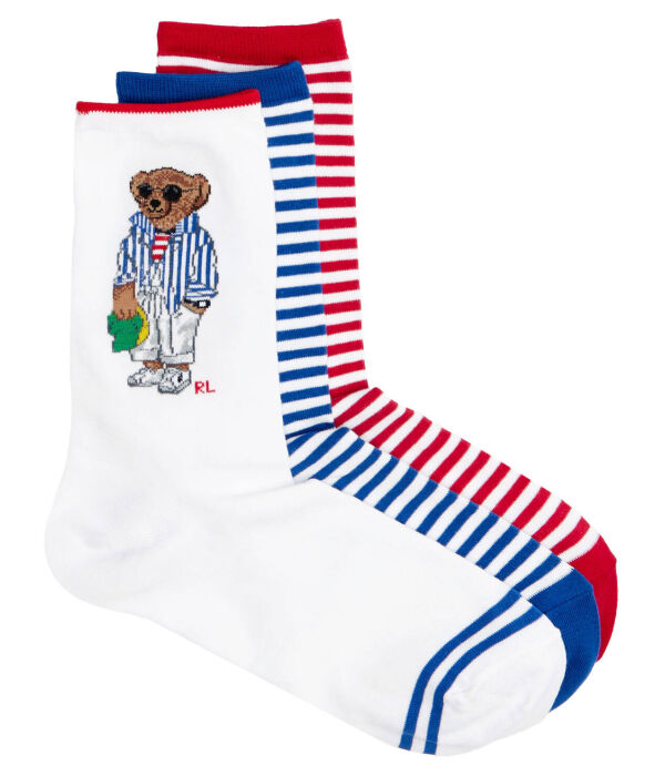 

Носки 3 шт. Polo Ralph Lauren, белый