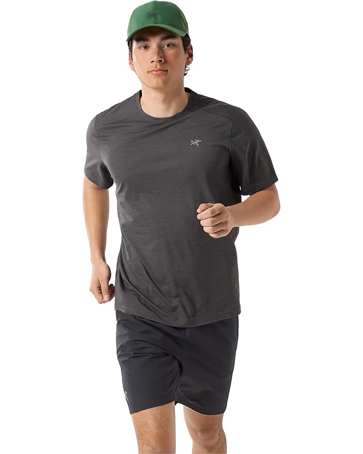 

Футболка Arc'teryx Cormac Crew Short Sleeve, цвет Black Heather