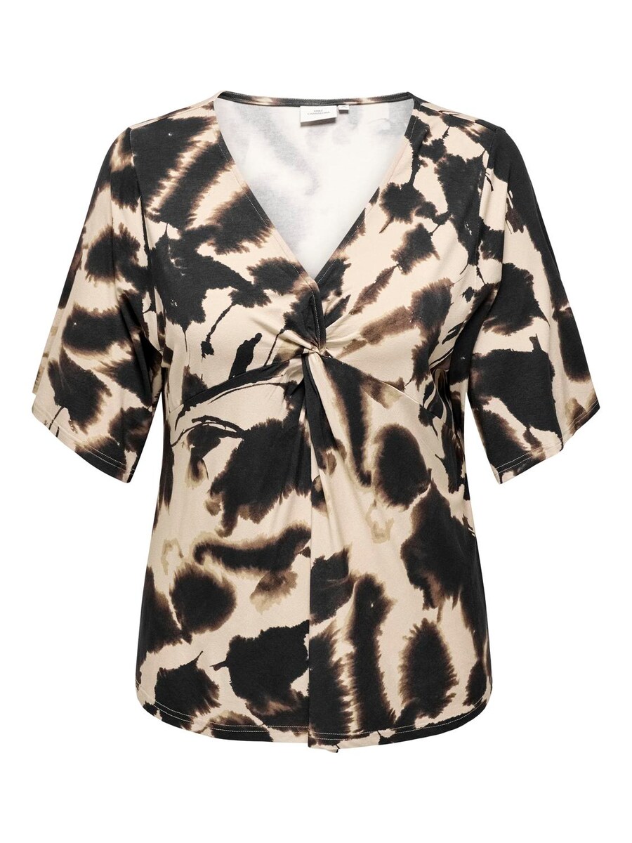 

Блузка с коротким рукавом ONLY Carmakoma Blouse SUSETTE, бежевый