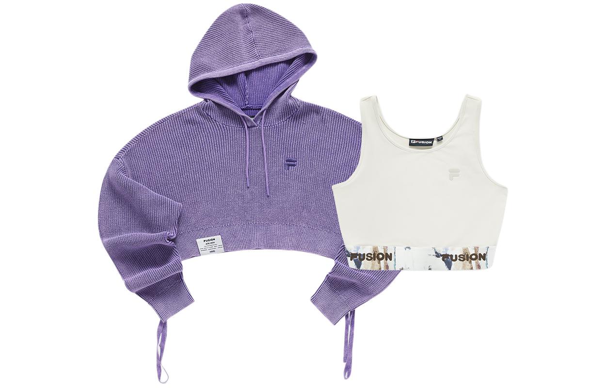

Повседневный женский костюм FILA FUSION, Bright Purple+Ecru