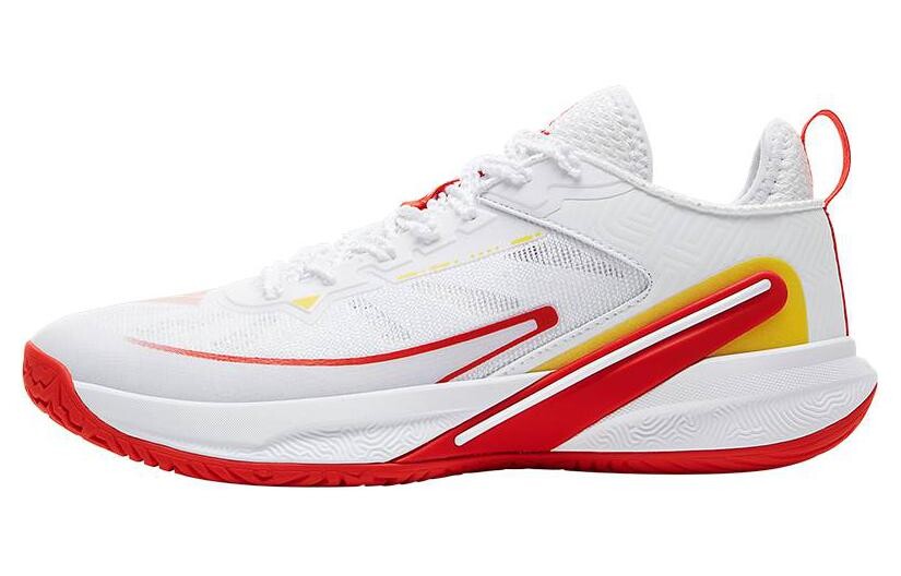 

Кроссовки PEAK Training Shoes Men Low-top White/Red, белый/красный